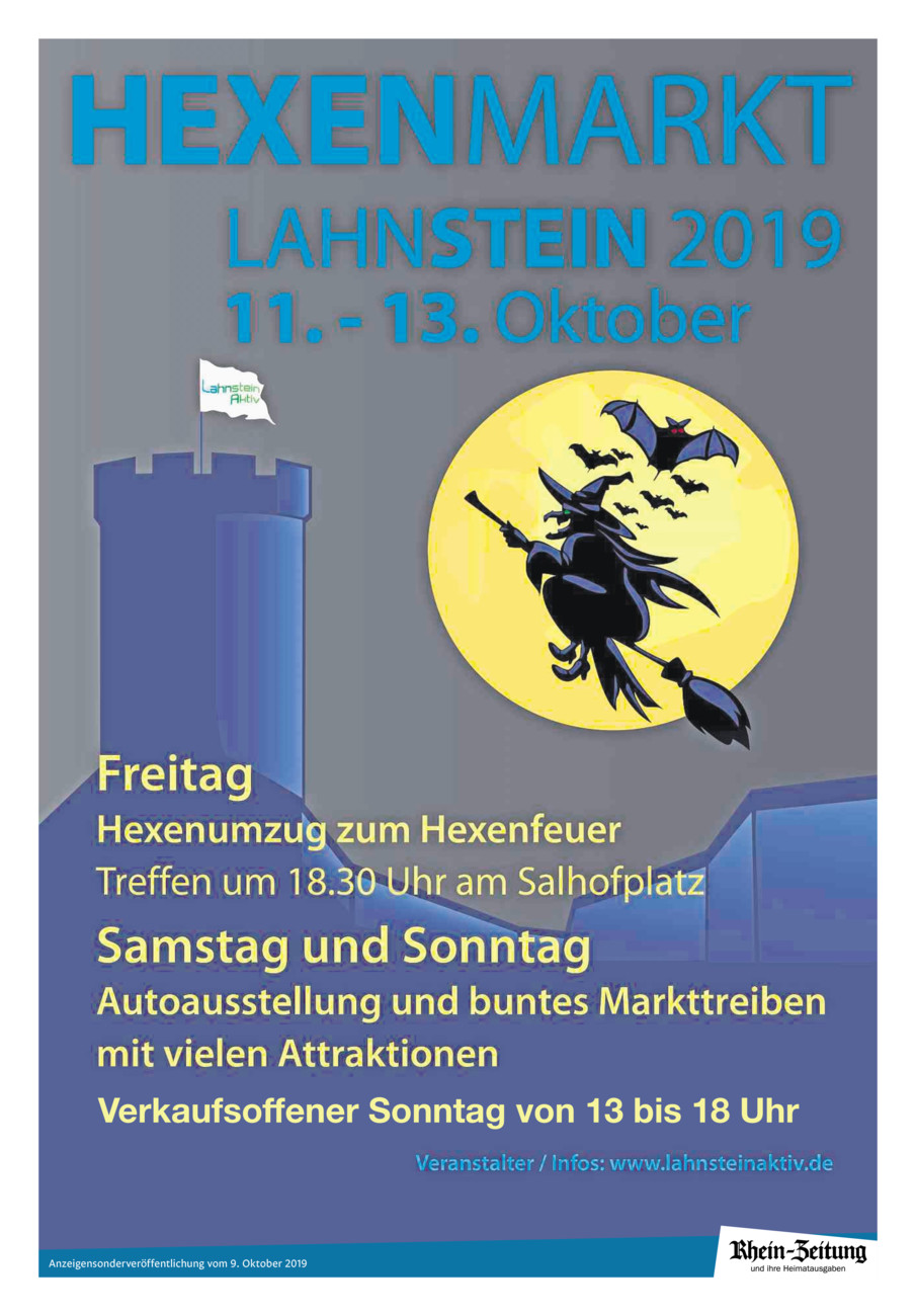 Hexenmarkt Lahnstein 2019