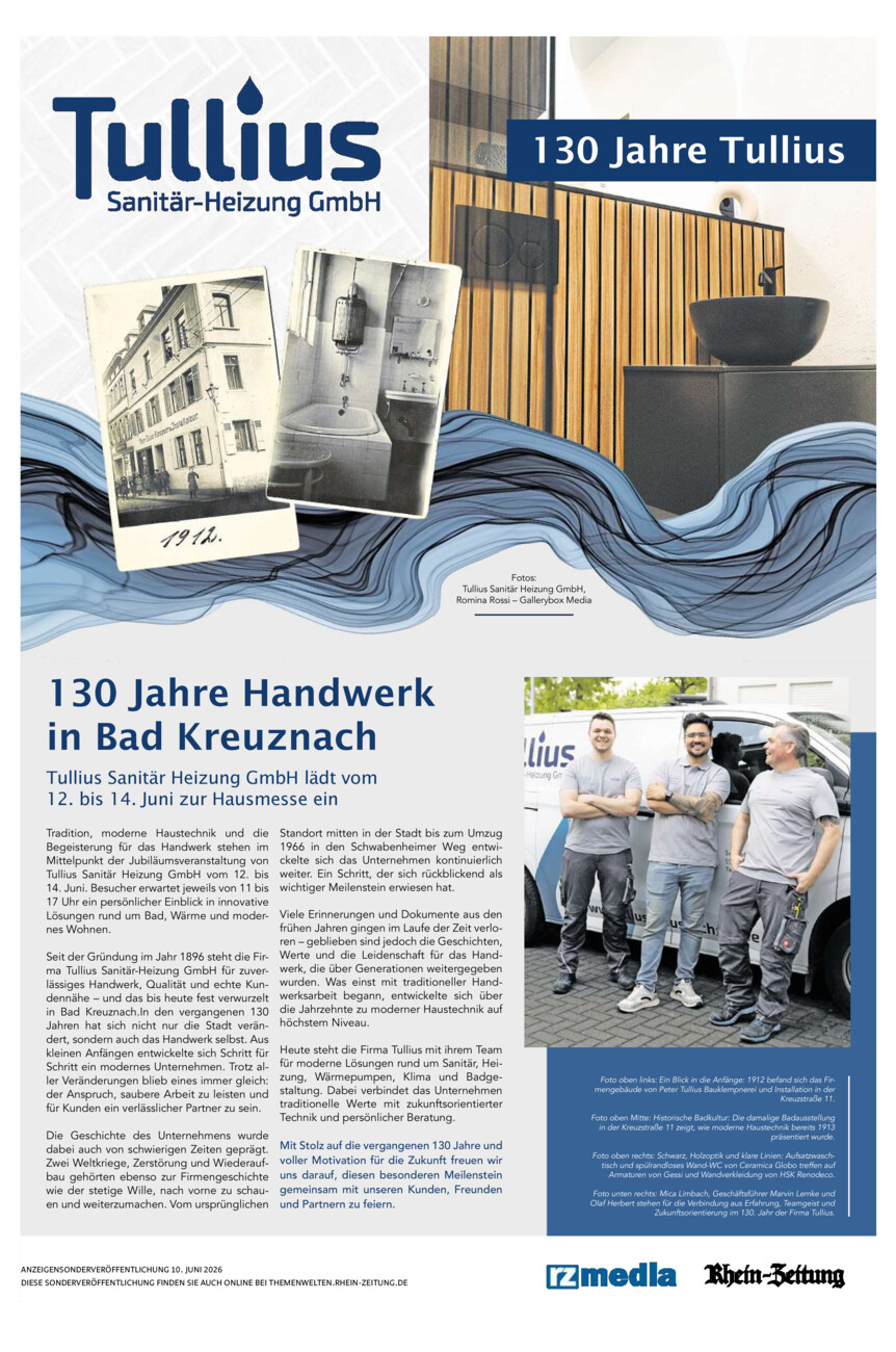 130 Jahre Tullius...