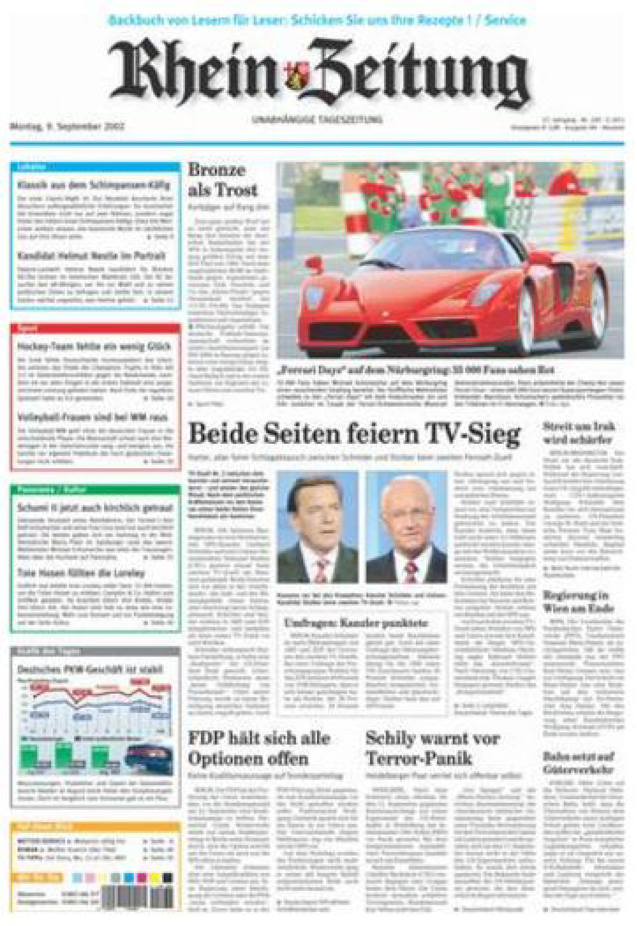 Rhein-Zeitung Kreis Neuwied vom Montag, 09.09.2002