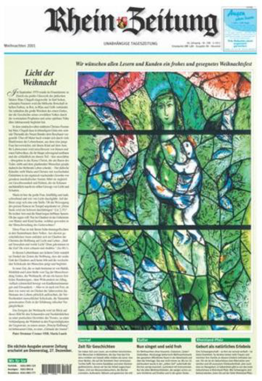 Rhein-Zeitung Kreis Neuwied vom Montag, 24.12.2001