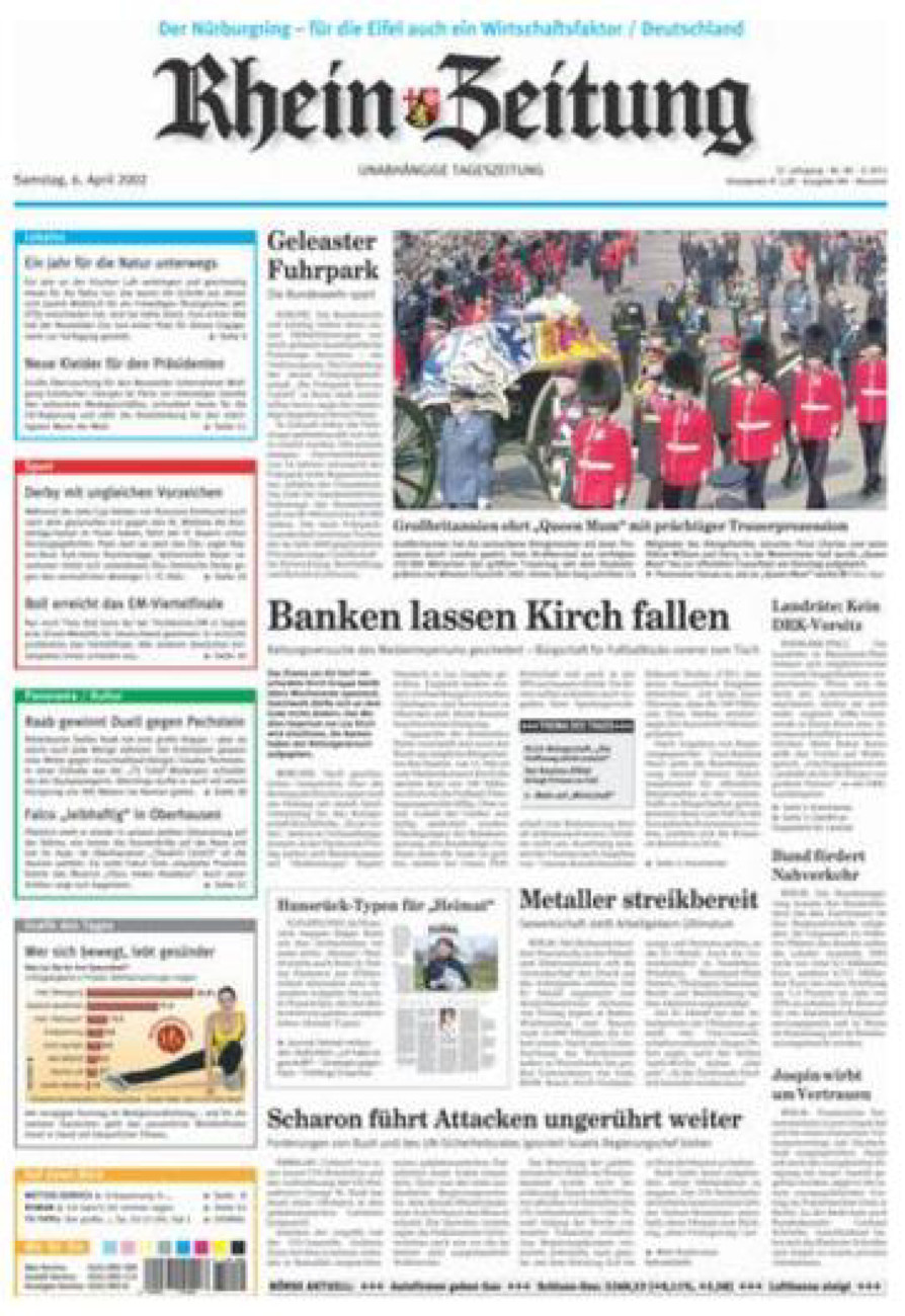 Rhein-Zeitung Kreis Neuwied vom Samstag, 06.04.2002