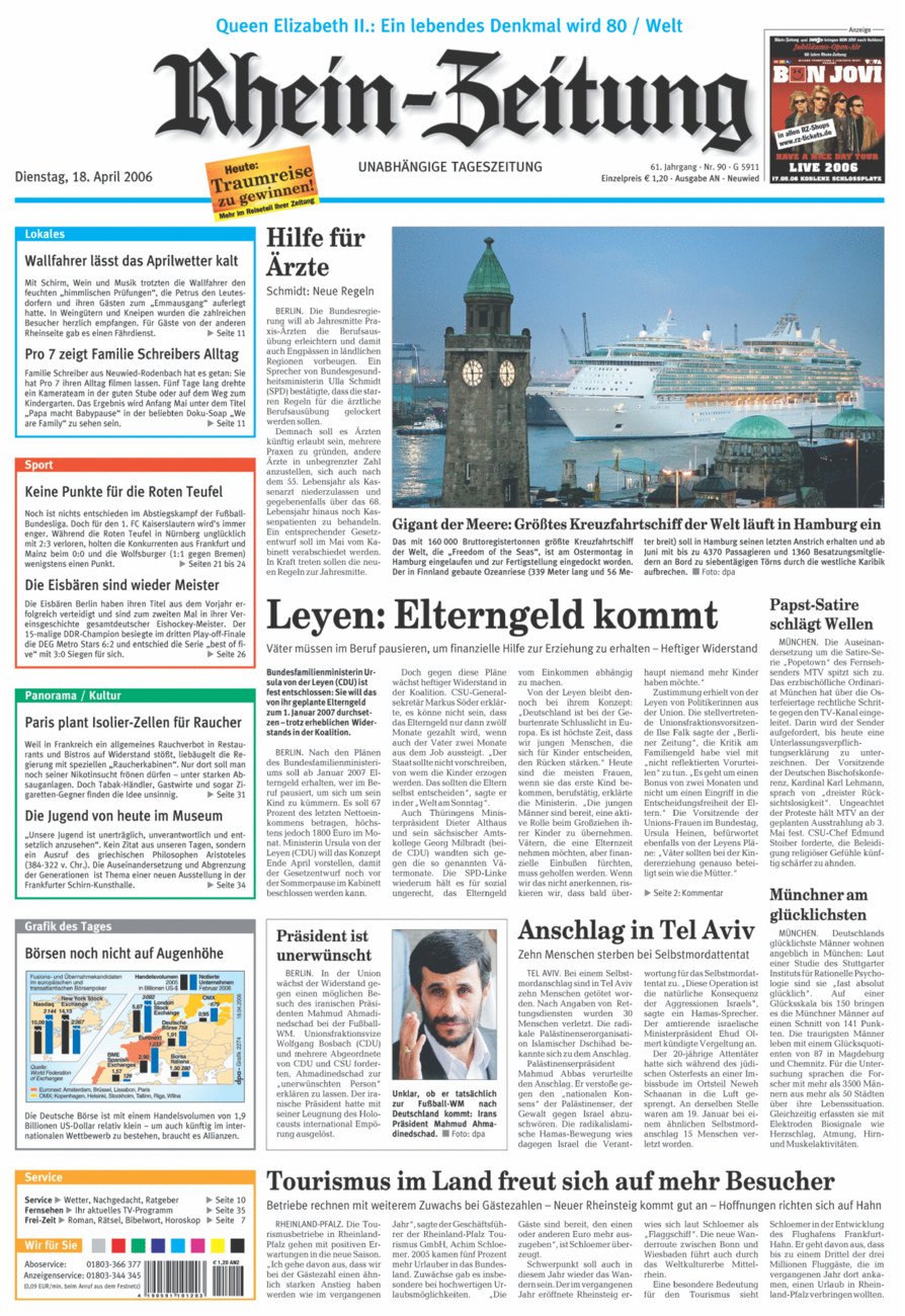 Rhein-Zeitung Kreis Neuwied vom Dienstag, 18.04.2006