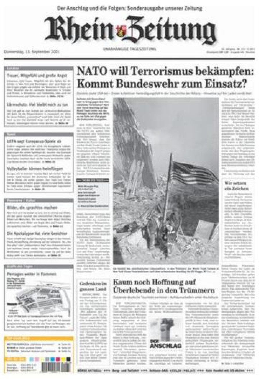 Rhein-Zeitung Kreis Neuwied vom Donnerstag, 13.09.2001