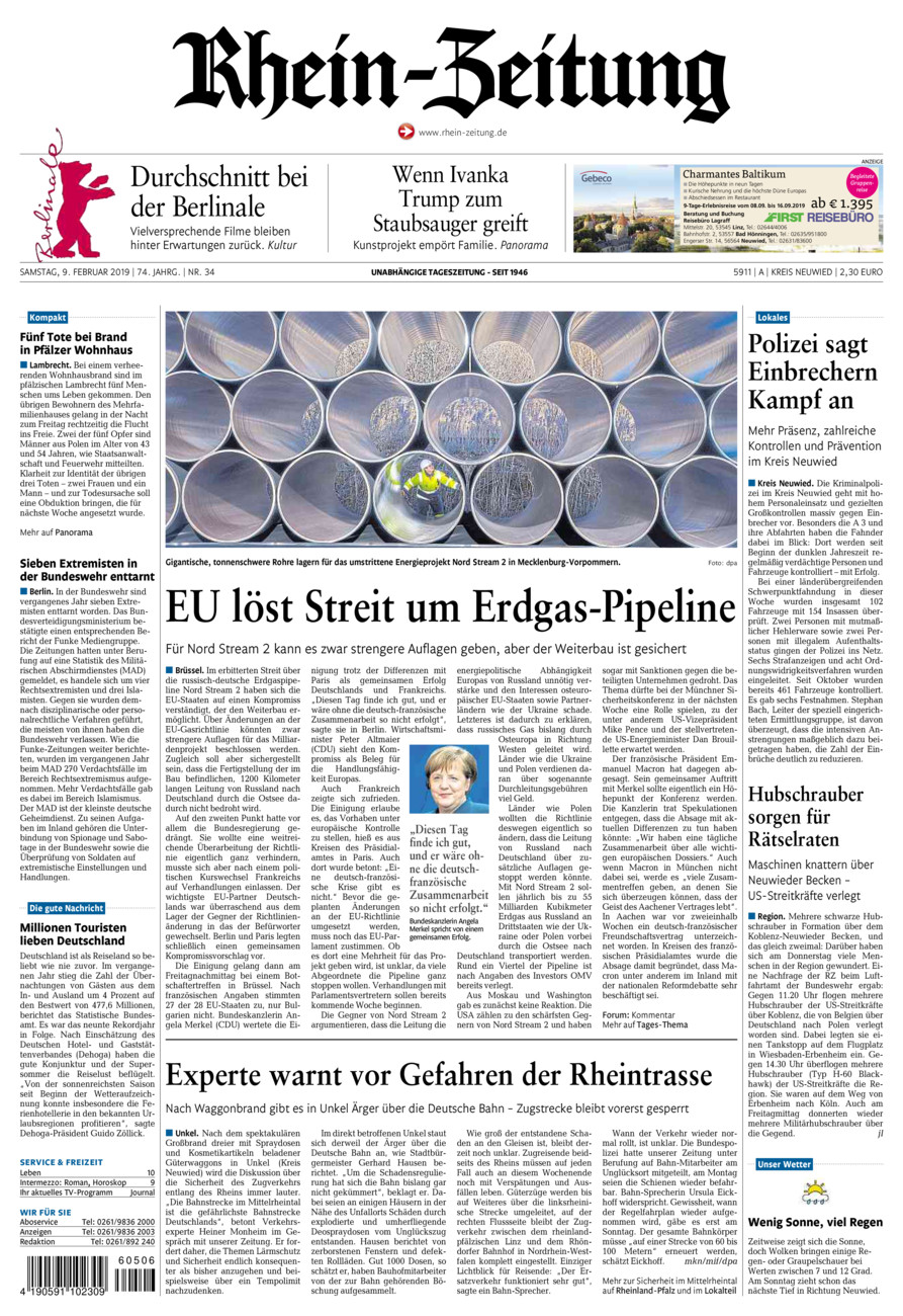 Rhein-Zeitung Kreis Neuwied vom Samstag, 09.02.2019