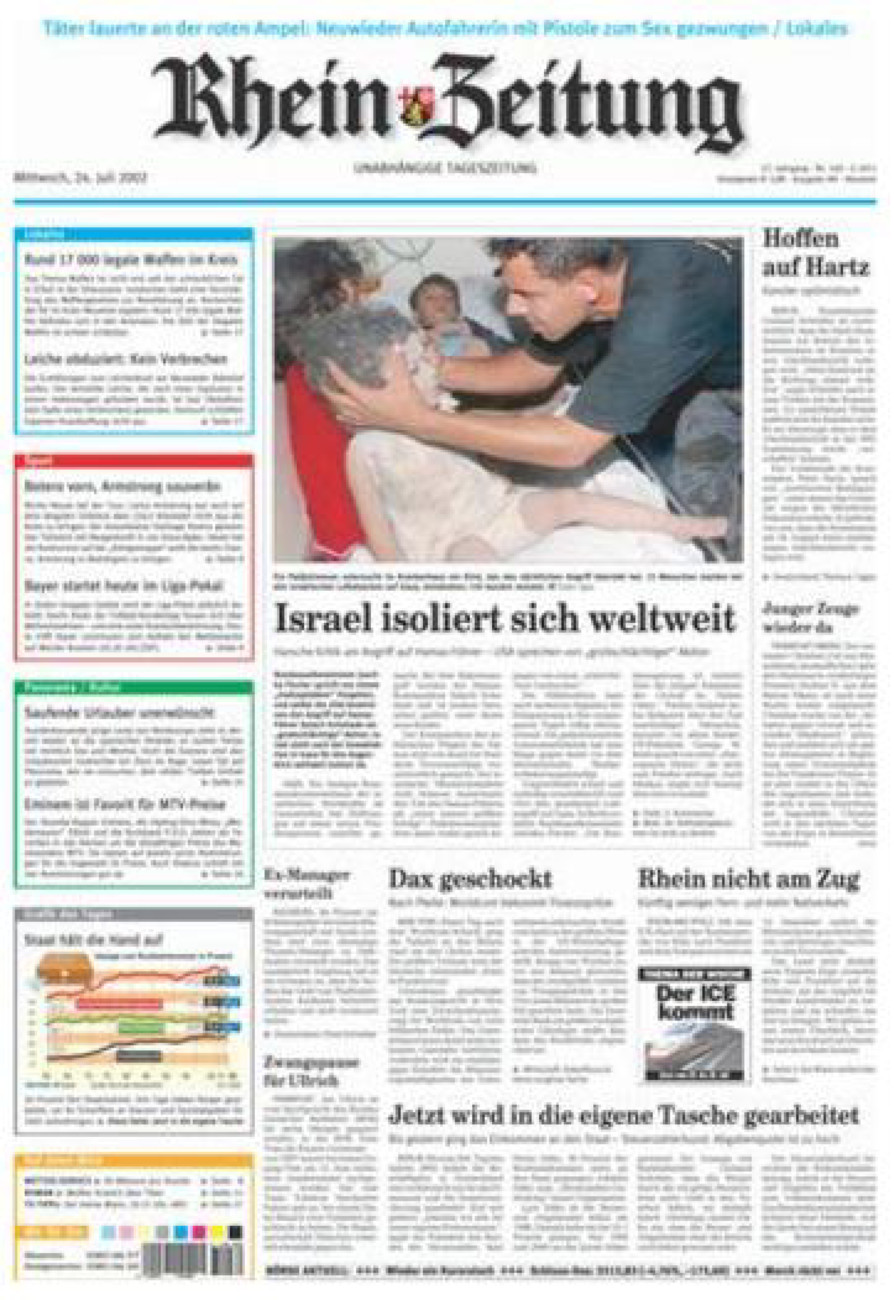 Rhein-Zeitung Kreis Neuwied vom Mittwoch, 24.07.2002