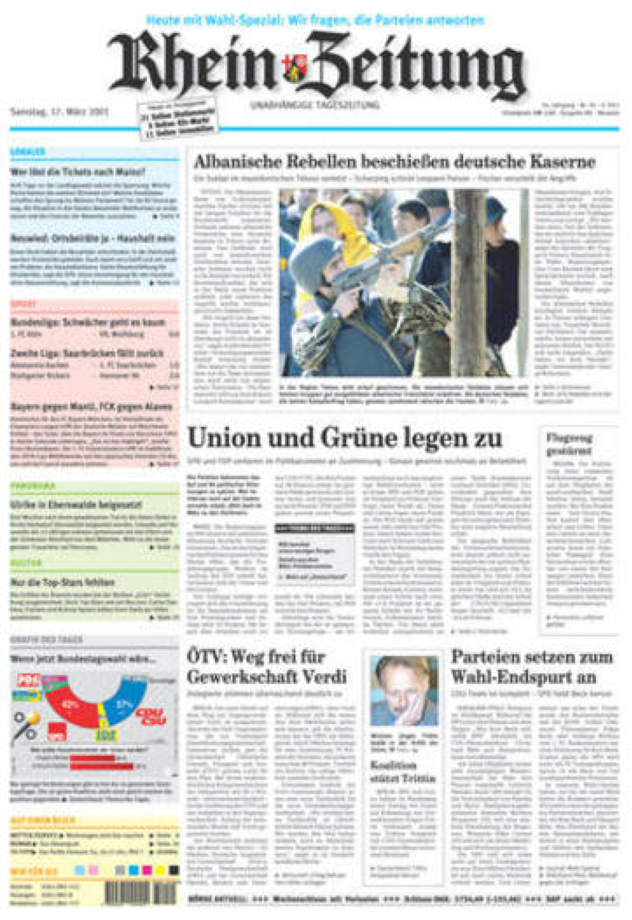 Rhein-Zeitung Kreis Neuwied vom Samstag, 17.03.2001