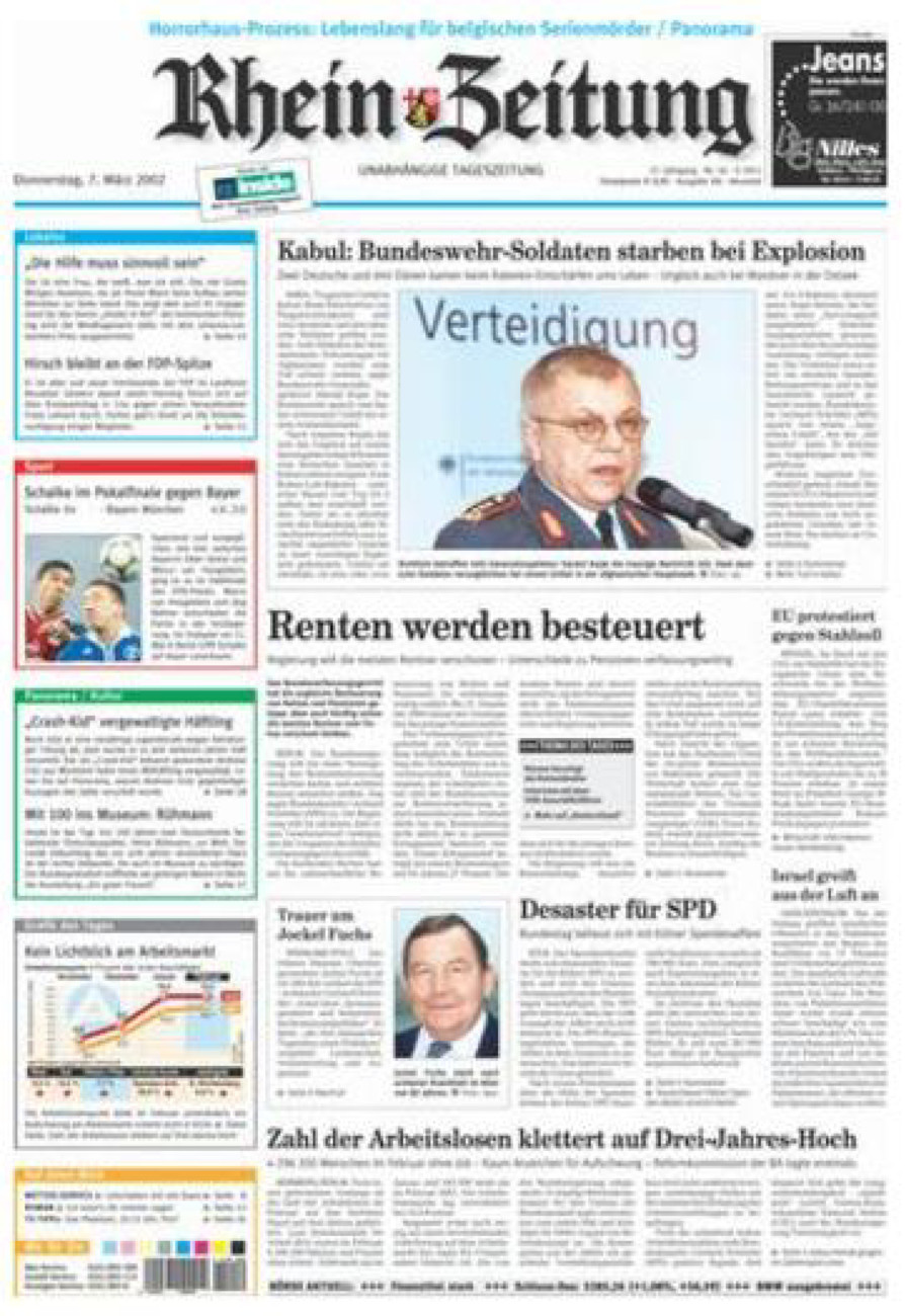 Rhein-Zeitung Kreis Neuwied vom Donnerstag, 07.03.2002