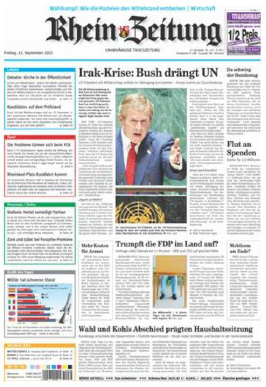 Rhein-Zeitung Kreis Neuwied vom Freitag, 13.09.2002