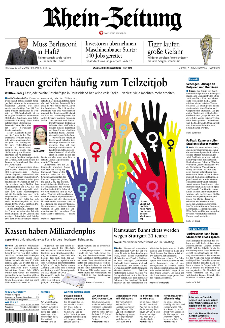 Rhein-Zeitung Kreis Neuwied vom Freitag, 08.03.2013