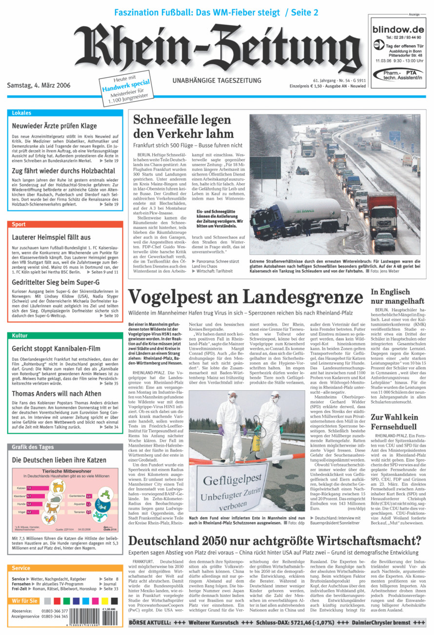 Rhein-Zeitung Kreis Neuwied vom Samstag, 04.03.2006