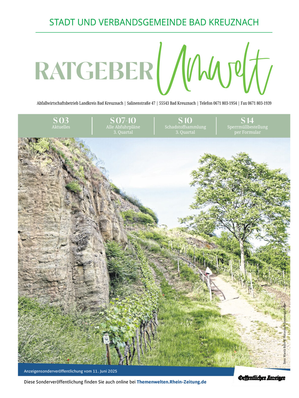 Ratgeber Umwelt