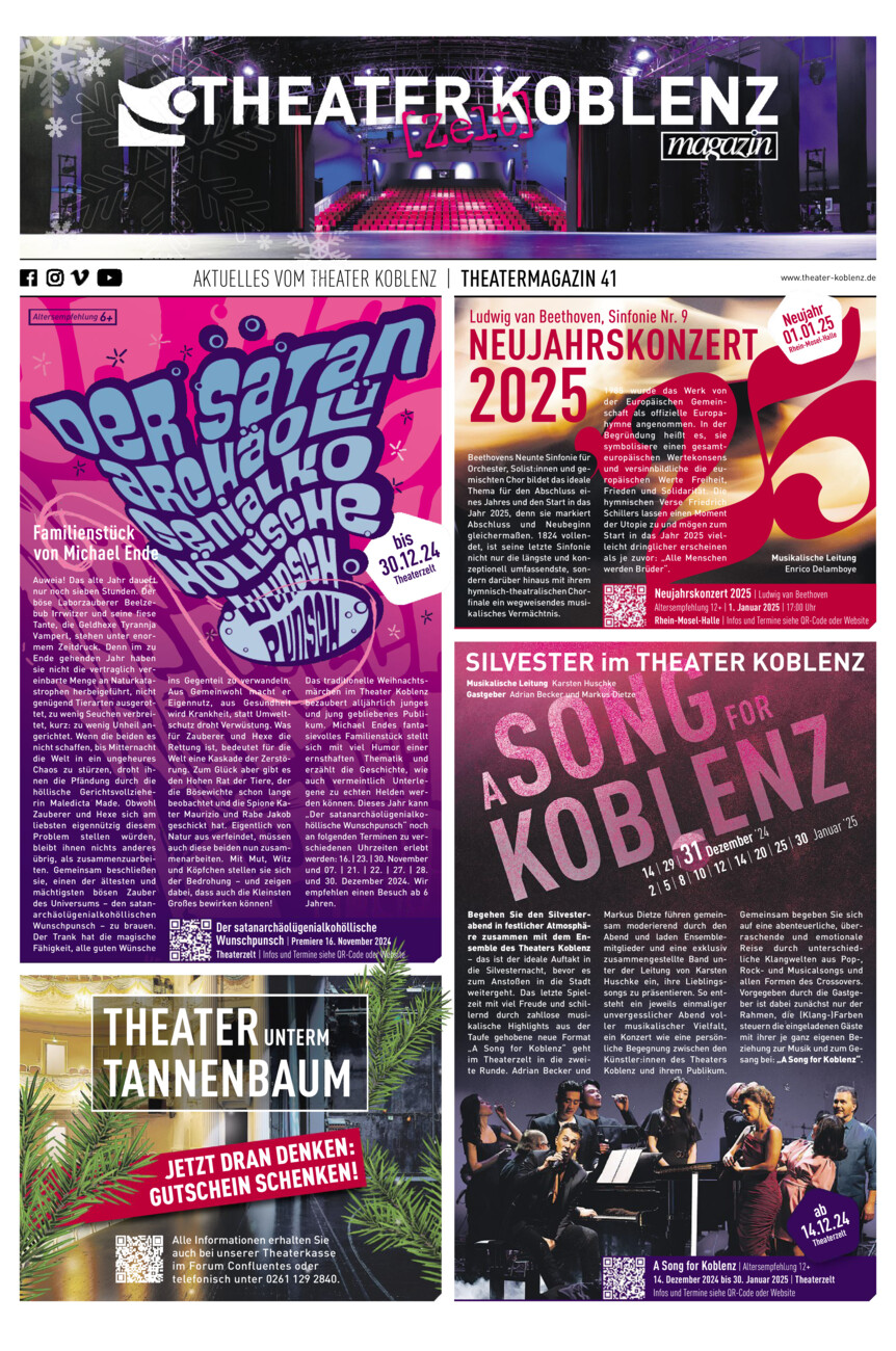 Theatermagazin Koblenz