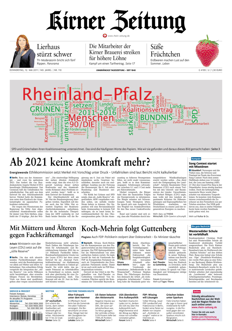 Oeffentlicher Anzeiger Kirn (Archiv) vom Donnerstag, 12.05.2011