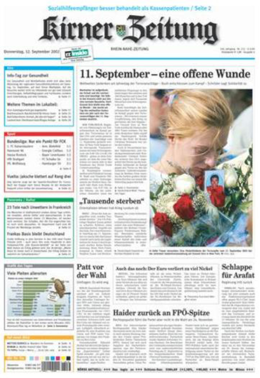 Oeffentlicher Anzeiger Kirn (Archiv) vom Donnerstag, 12.09.2002