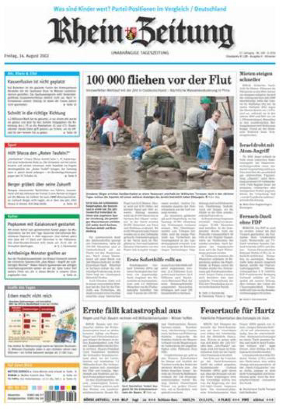 Rhein-Zeitung Kreis Ahrweiler vom Freitag, 16.08.2002