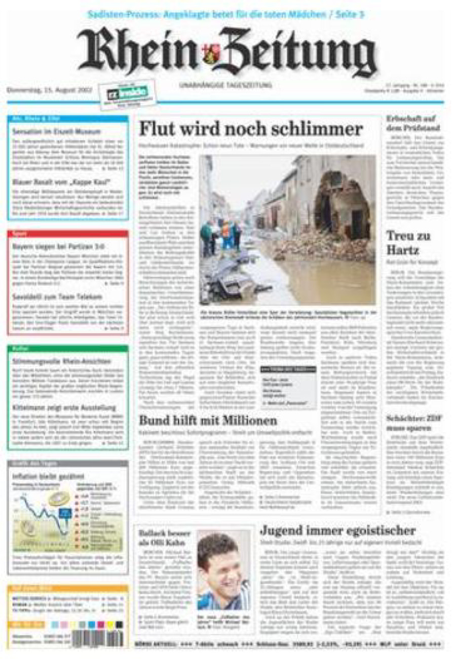 Rhein-Zeitung Kreis Ahrweiler vom Donnerstag, 15.08.2002