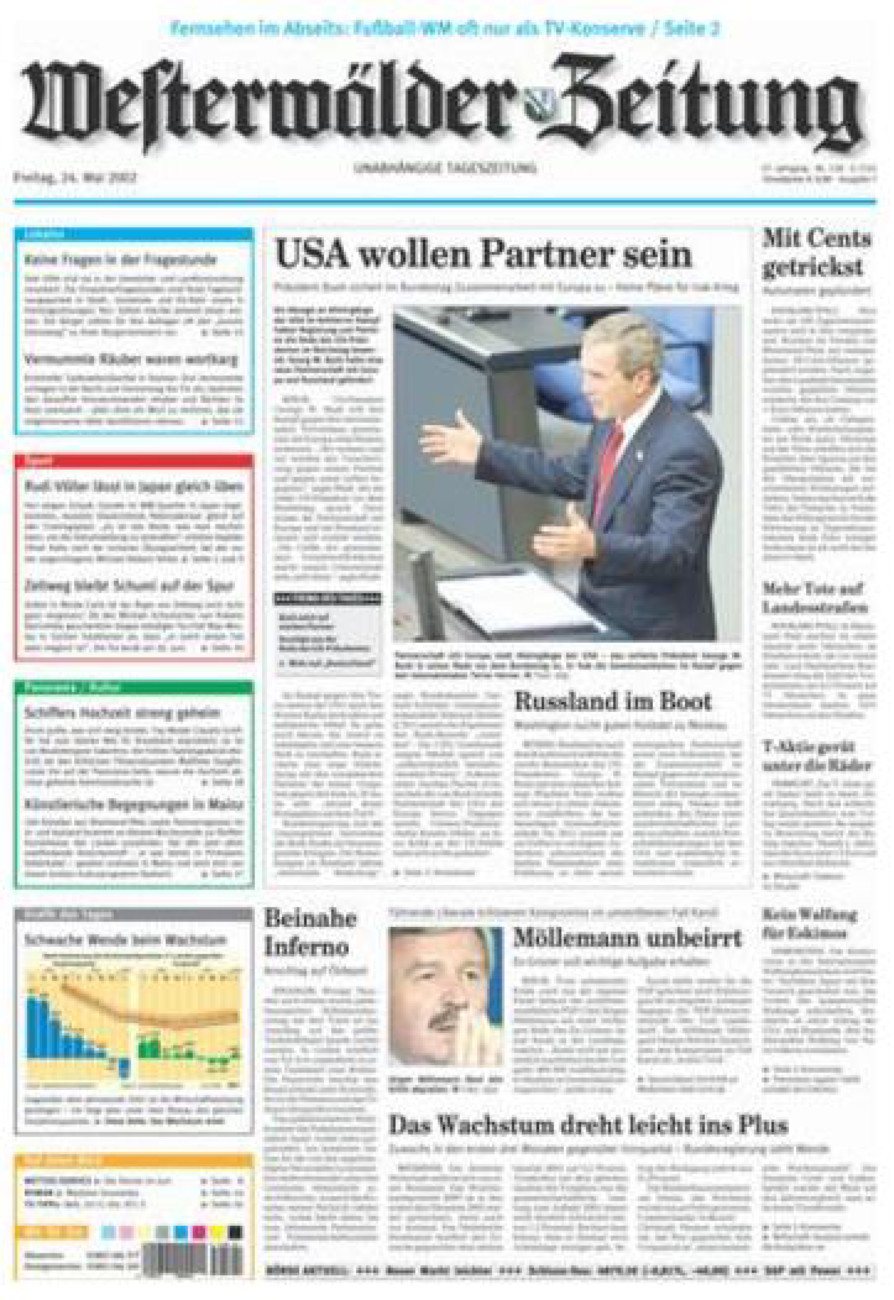 Westerwälder Zeitung vom Freitag, 24.05.2002