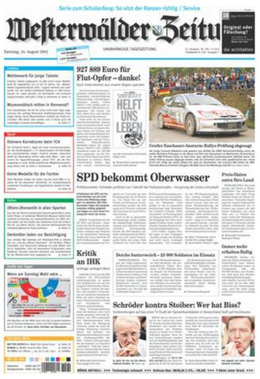 Westerwälder Zeitung vom Samstag, 24.08.2002