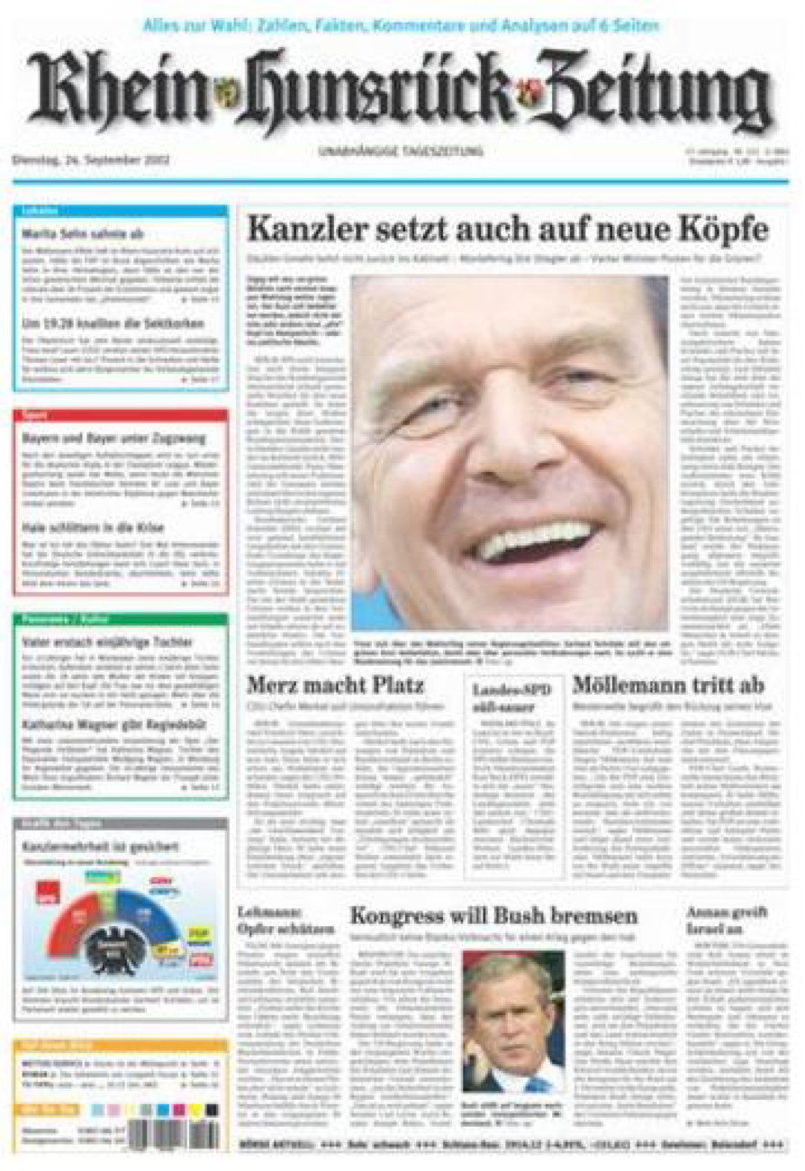 Rhein-Hunsrück-Zeitung vom Dienstag, 24.09.2002