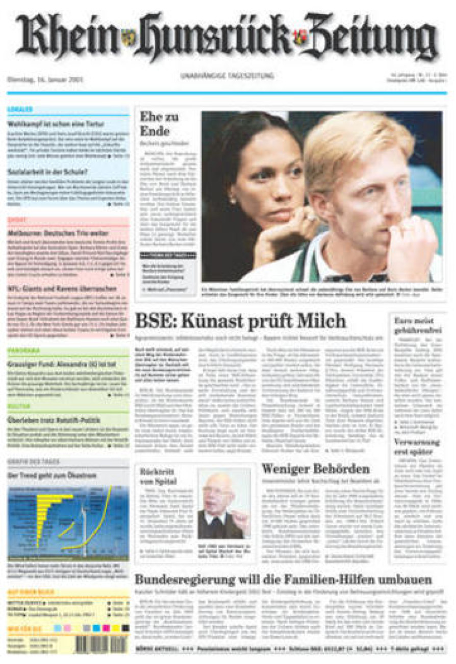 Rhein-Hunsrück-Zeitung vom Dienstag, 16.01.2001