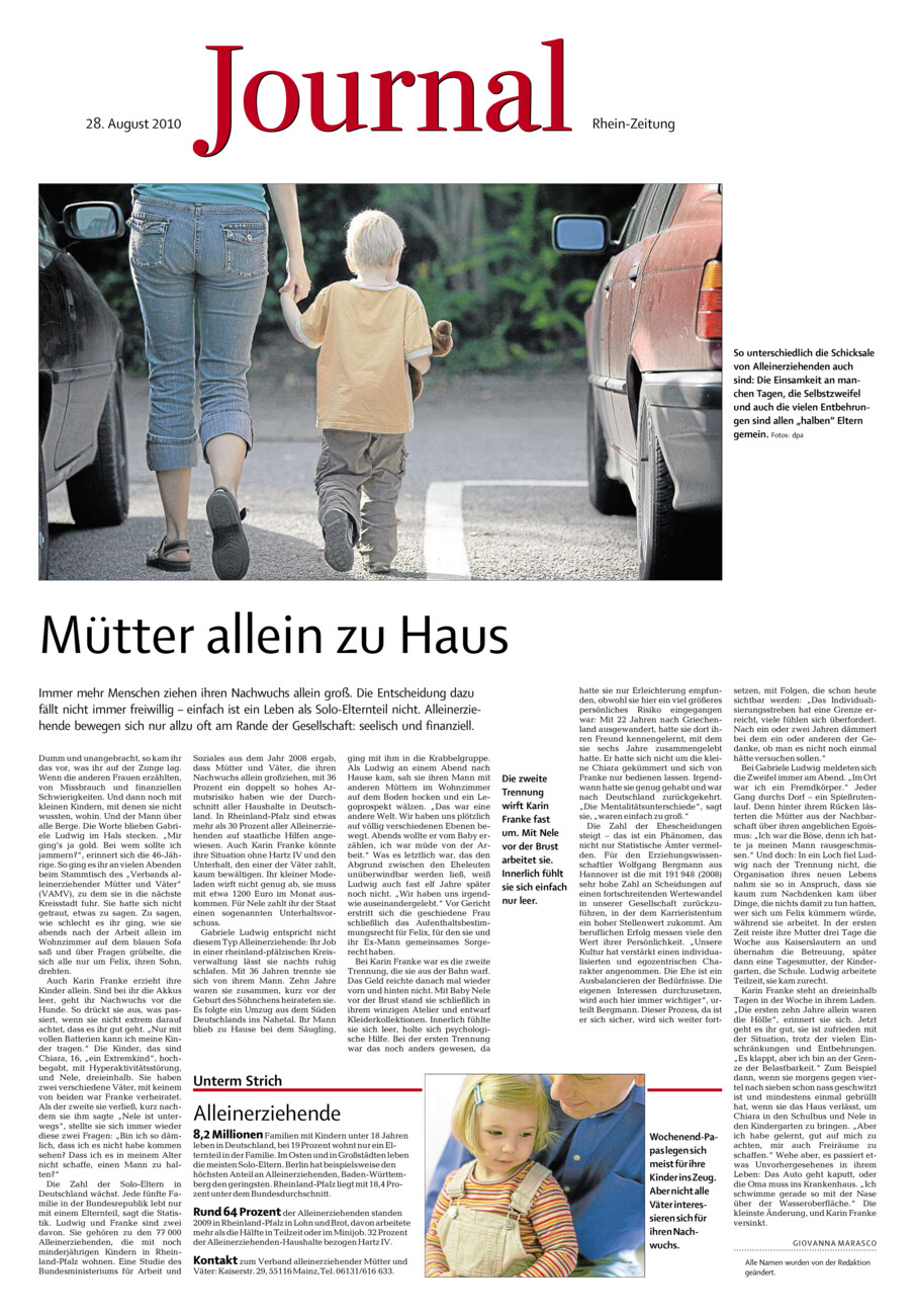 Rhein-Hunsrück-Zeitung vom Samstag, 28.08.2010